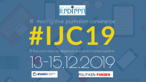 IJC19 - Investigative Journalism Conference -2019